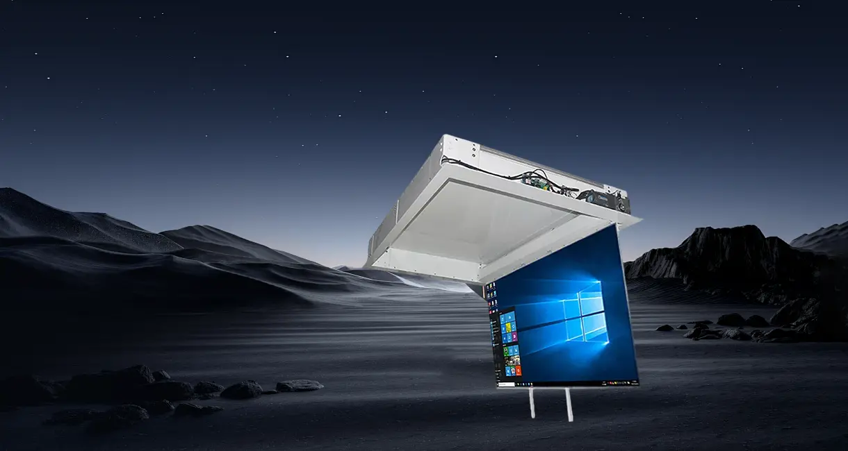 LCD-skærm flip-flop