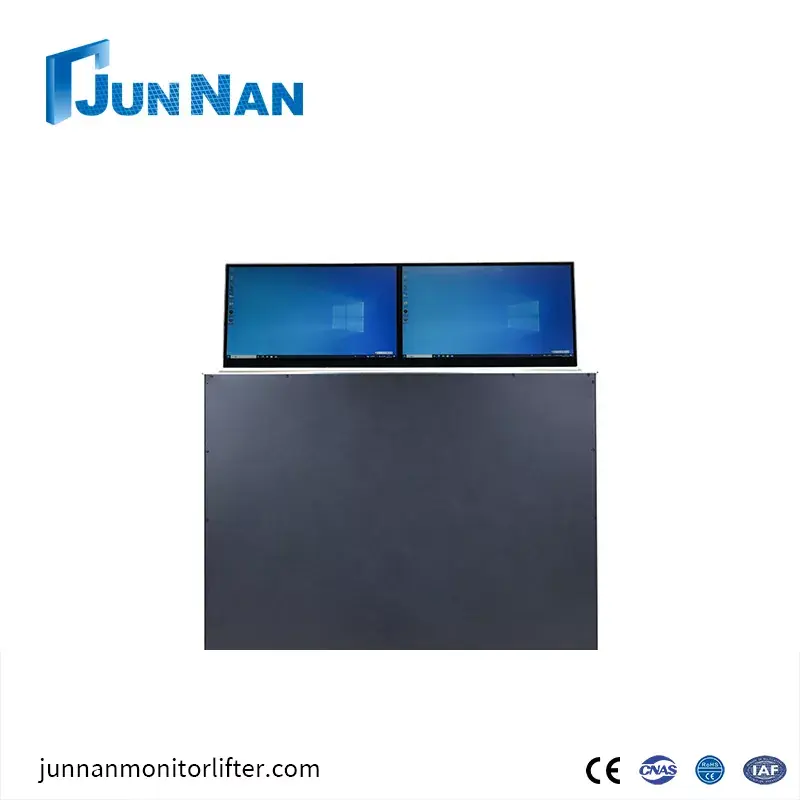 Motoriseret dobbelt LCD Monitor Lift